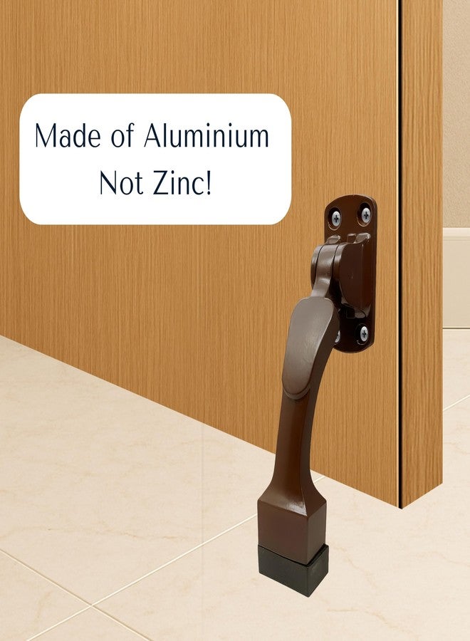 Xpert Door Stopper (Pack of 1) Brown Finish (6 Inches) - Door Stopper for Main Door & Gate Stopper - ADS-75 (PC) 6" - Image 2